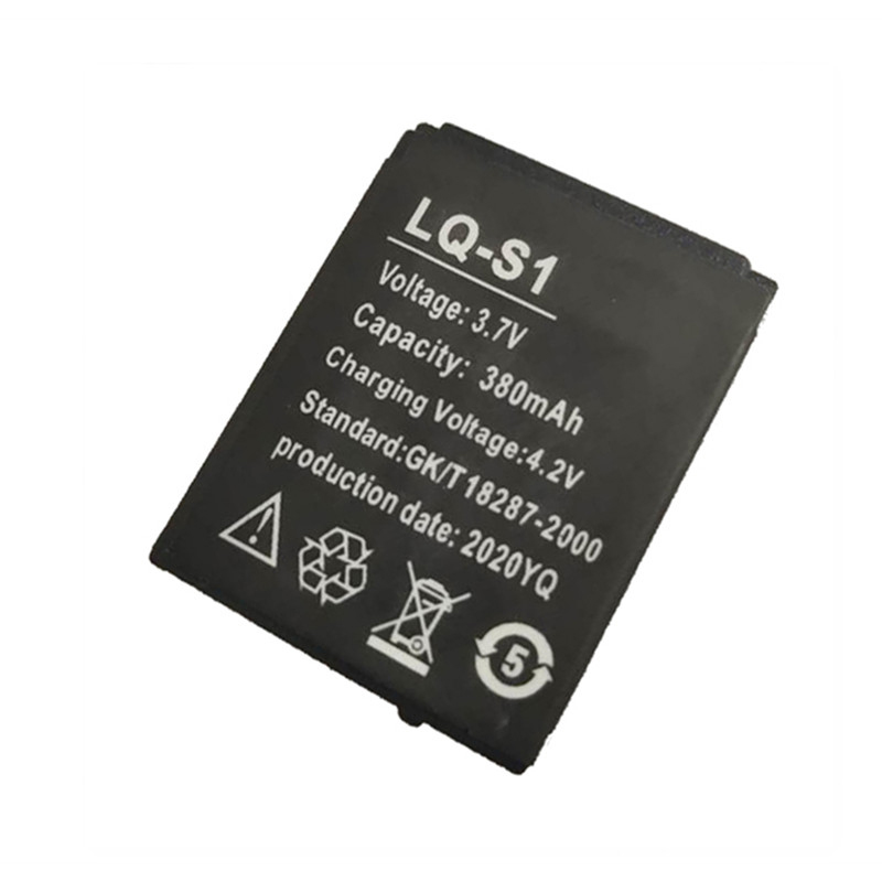 Watch V8 - 1-4PCS LQ-S1 3.7V 380mAh bateria de