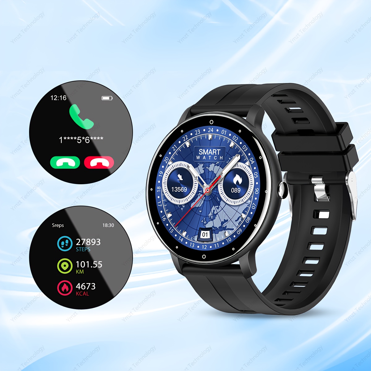 Smartwatch Watches That Connect To Iphone - Novo Smartwatch Departure 2025 | Tela