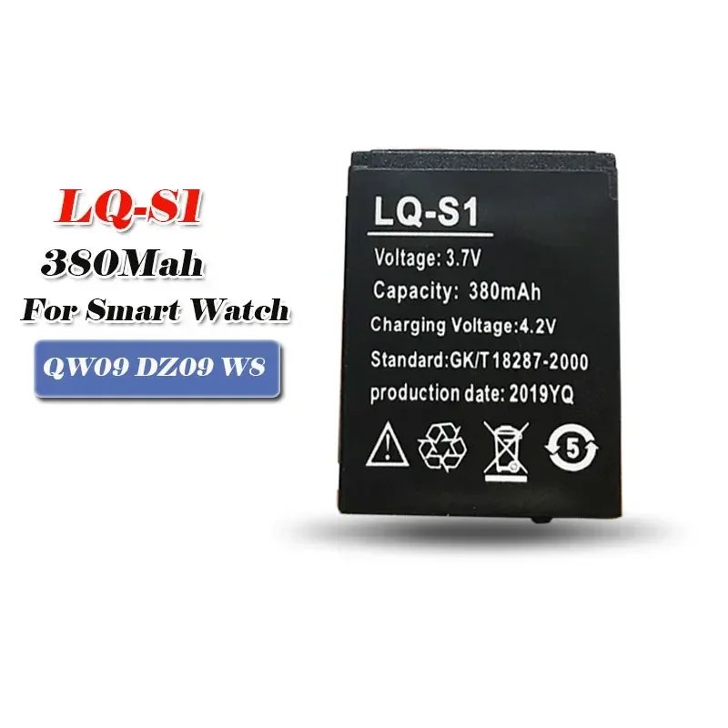 Watch V8 - Nova bateria recarregável LQ-S1 3.7v 380mah