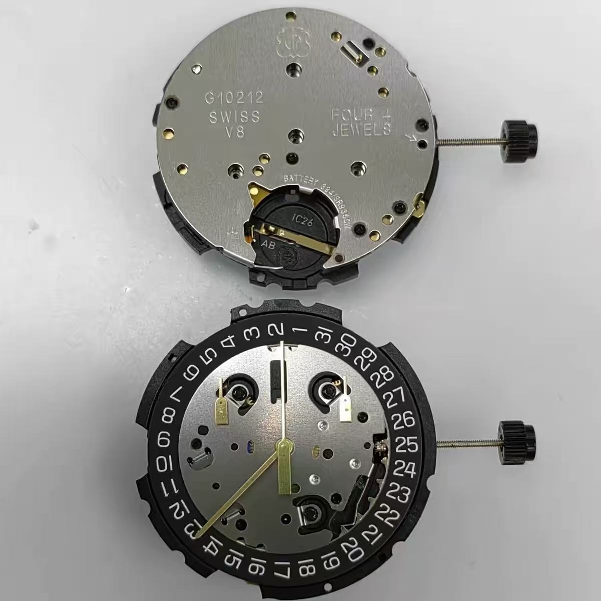 Watch V8 - Movimento de Quartzo Suíço ETA G10.212