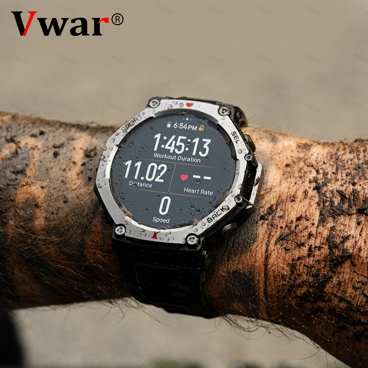 Watch Vs Smartwatch - 2025 novo relógio inteligente militar embutido