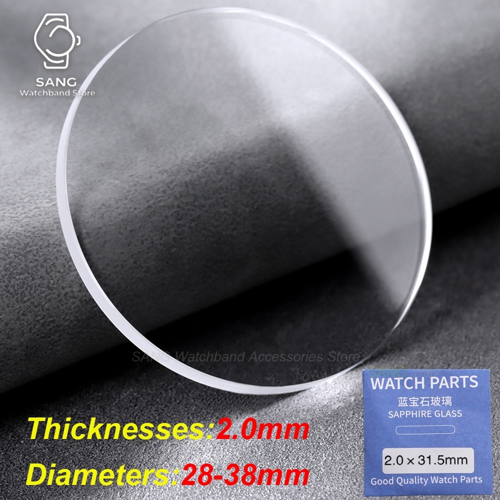 Watch Crystal Replacement - Vidro de Relógio de Safira Transparente