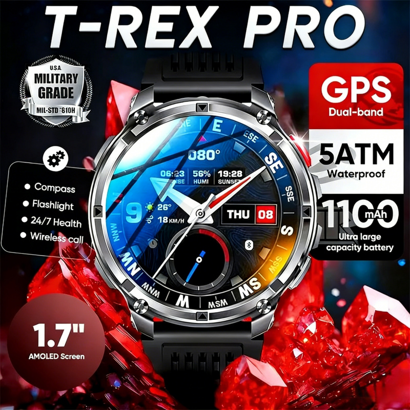 Smartwatch Watches Wallpaper - Relógios inteligentes militares para atividades ao