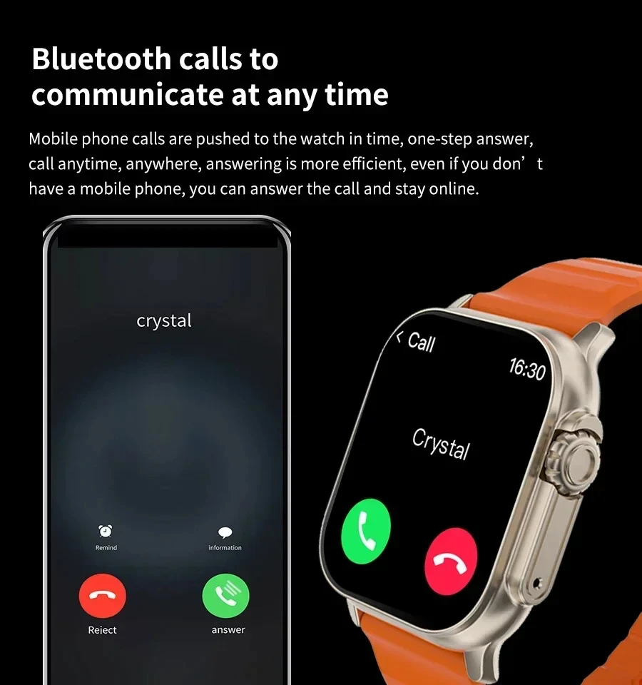 Novo Relógio T10 Ultra Smart W - Smartwatch Watches For Men With Gps avaliação e preço