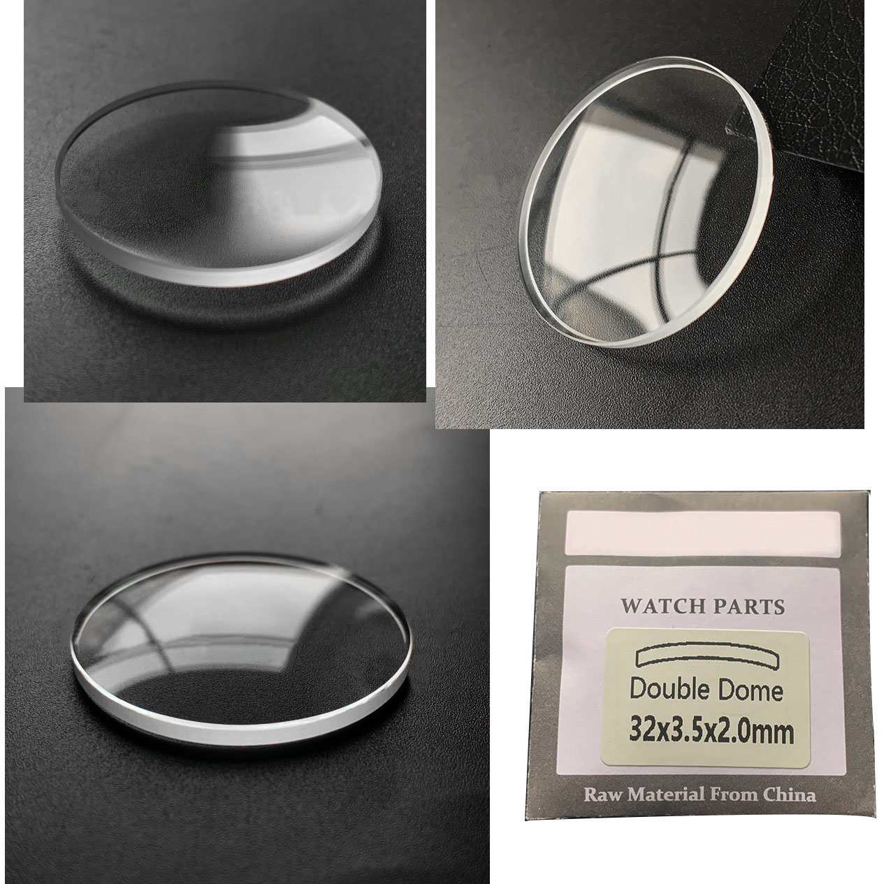 Cúpula dupla 2.0mm de espessur - Watch Crystal Replacement avaliação e preço
