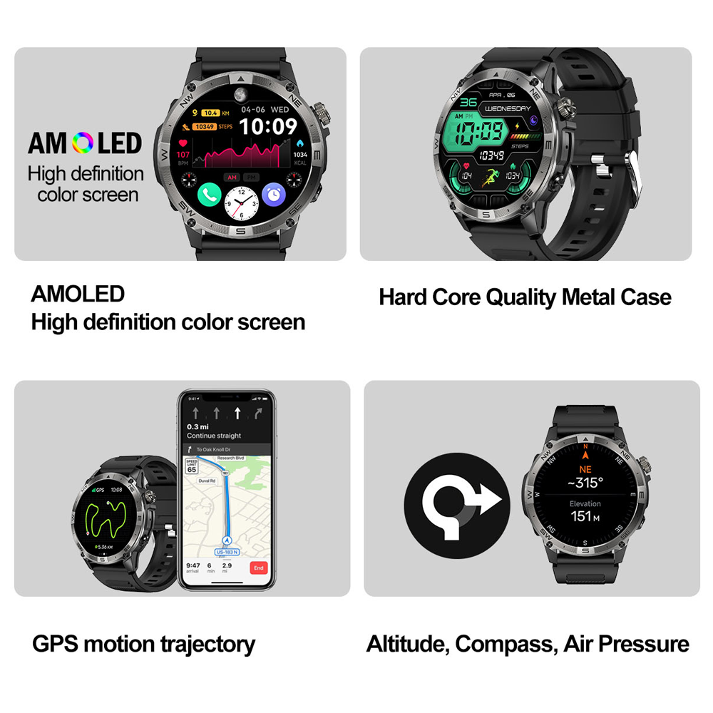 North edge gps esportes relógi - Smartwatch Watches For Men With Gps avaliação e preço