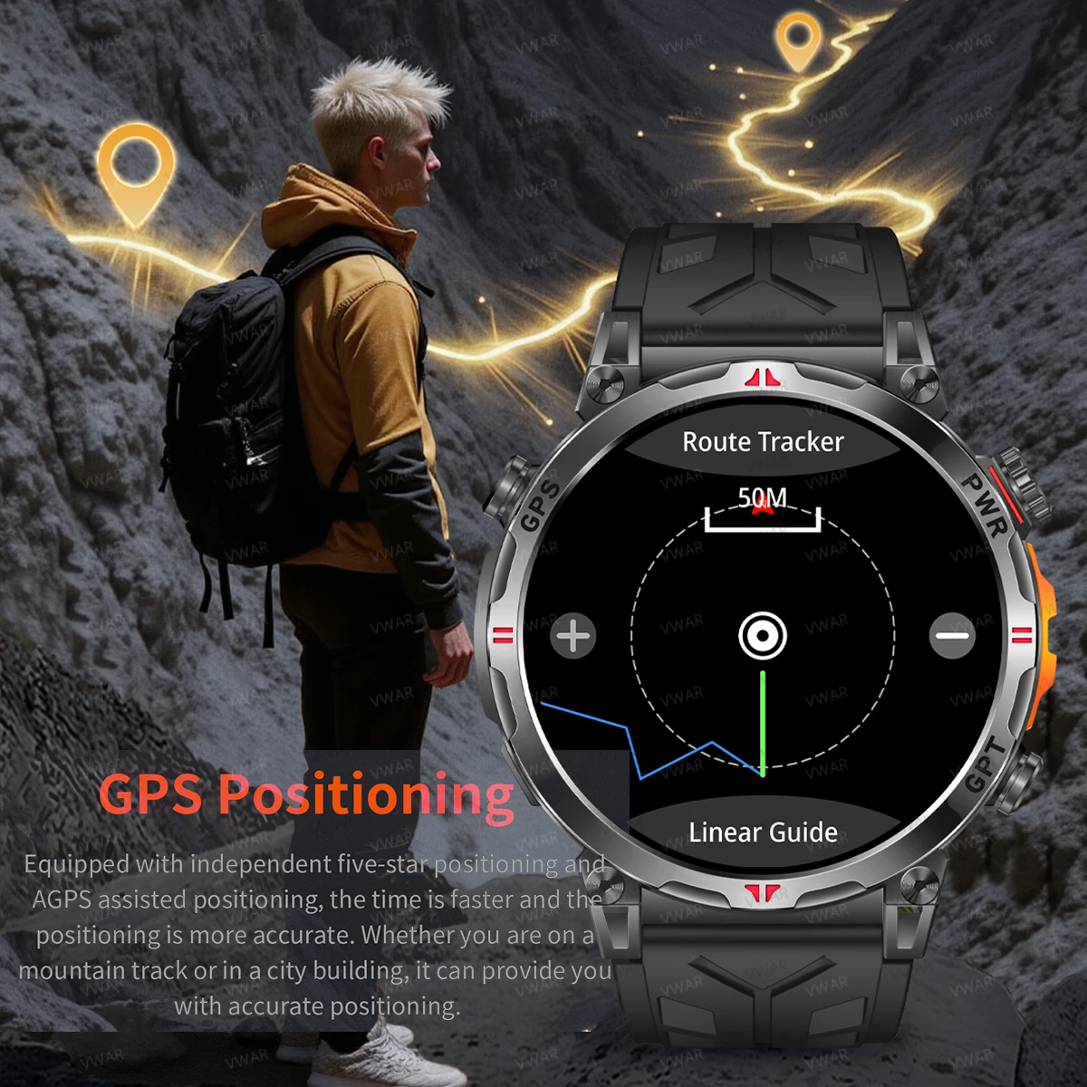 2025 novo vwar air5 ultra gps  - Watch Vs Smartwatch avaliação e preço