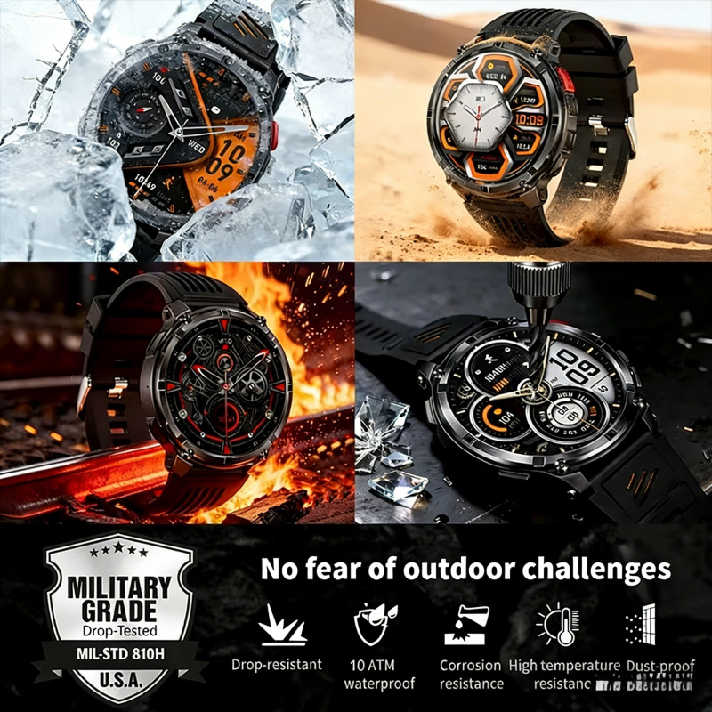 Relógios inteligentes militare - Smartwatch Watches Wallpaper avaliação e preço