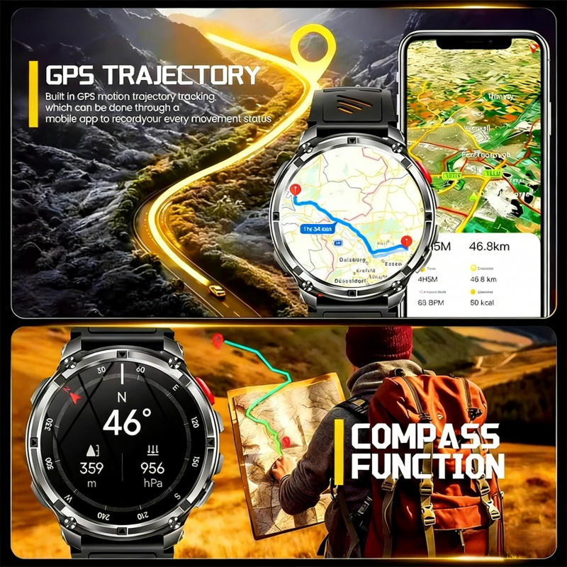 Relógios inteligentes militare - Smartwatch Watches Wallpaper avaliação e preço