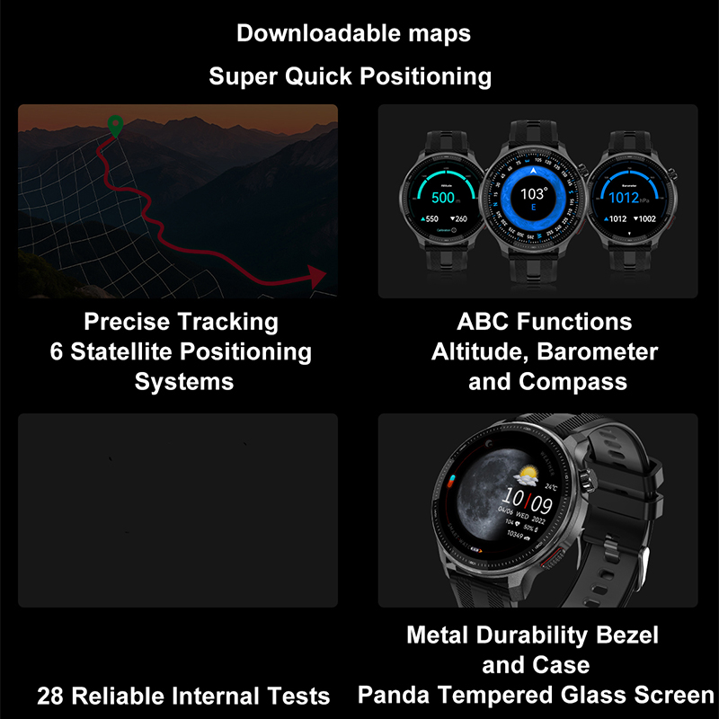 Novo Smartwatch GPS 2026 com S - Smartwatch Watches For Men With Gps avaliação e preço